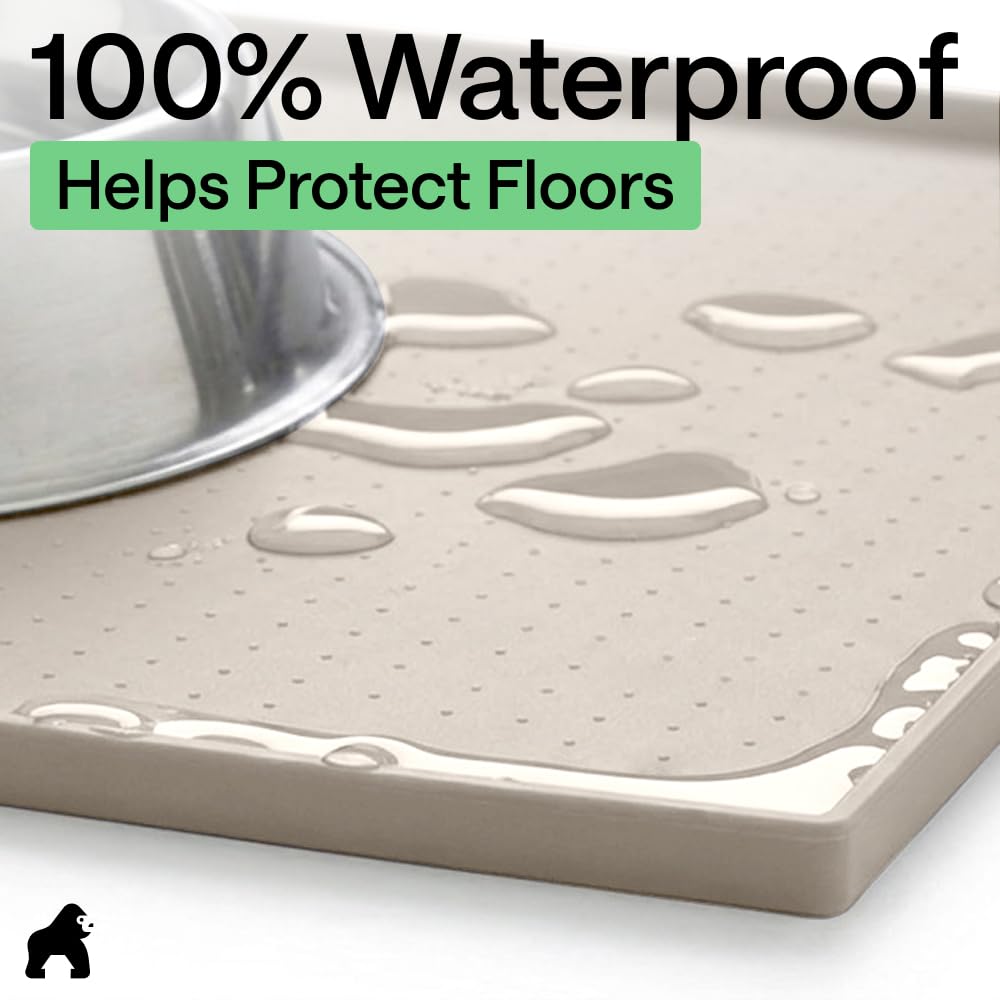 GORILLA GRIP BPA-free silicone surface is safe and easy to clean