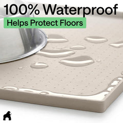 GORILLA GRIP BPA-free silicone surface is safe and easy to clean