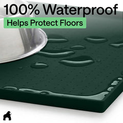 GORILLA GRIP BPA-free silicone mat is food-grade and pet-safe