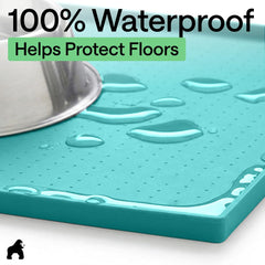 GORILLA GRIP BPA free silicone mat is a safe feeding surface.