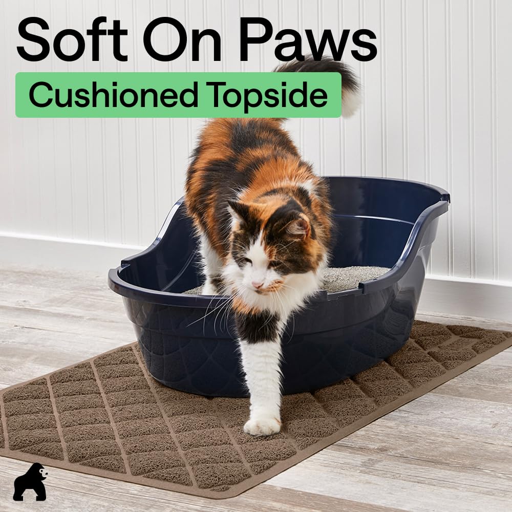 GORILLA GRIP mat phthalate free design for a safer home.