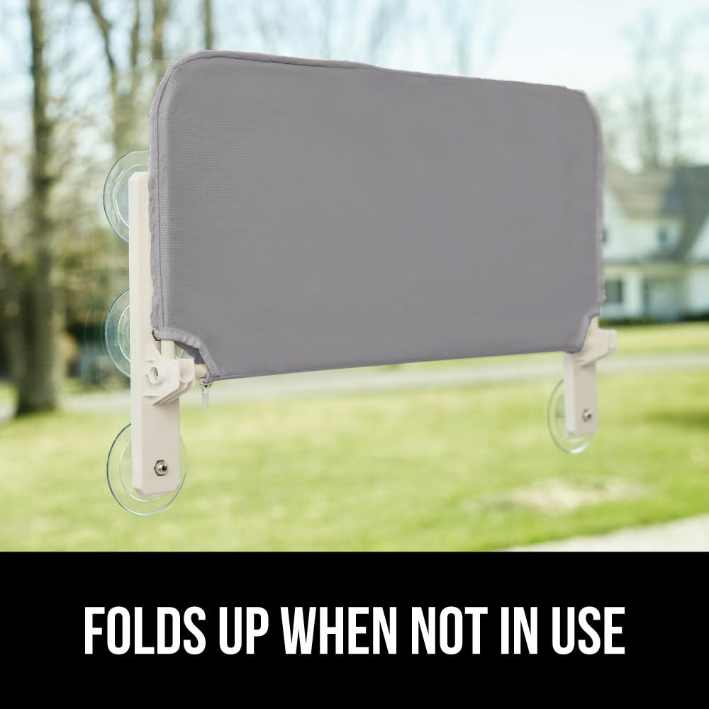 GORILLA GRIP cat window perch with machine washable cover for easy care
