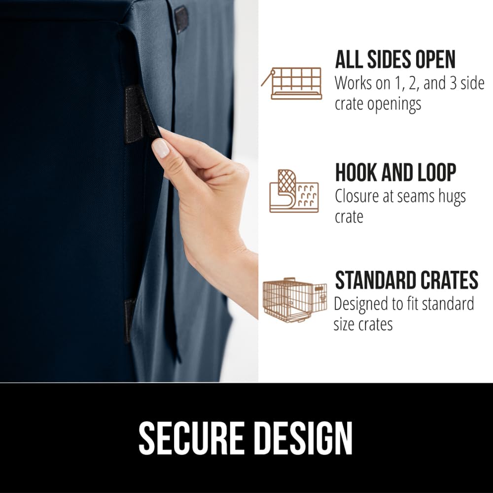 GORILLA GRIP cover with all-sides openings fits one to three door crates
