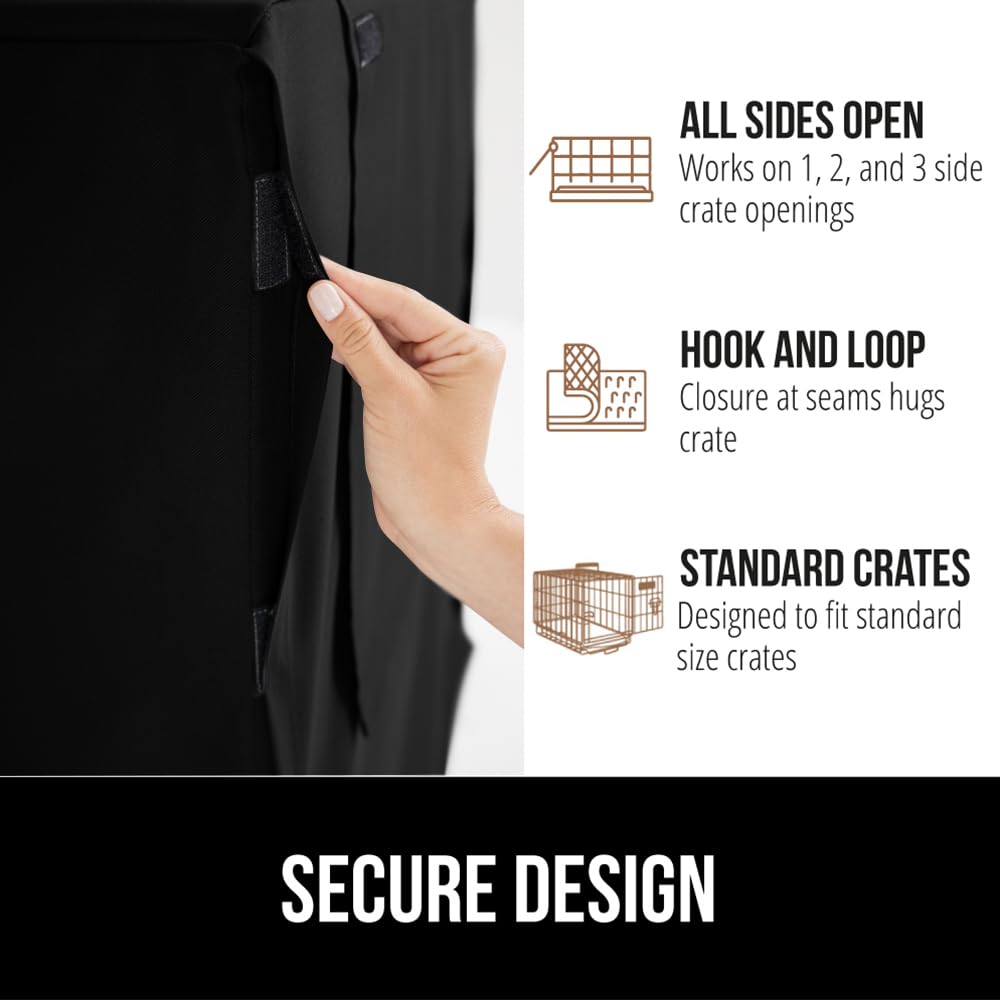 GORILLA GRIP crate cover with mesh windows enhances visibility and airflow