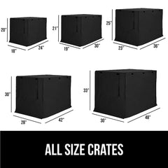 GORILLA GRIP crate cover mesh windows highlights breathable design and visibility control.