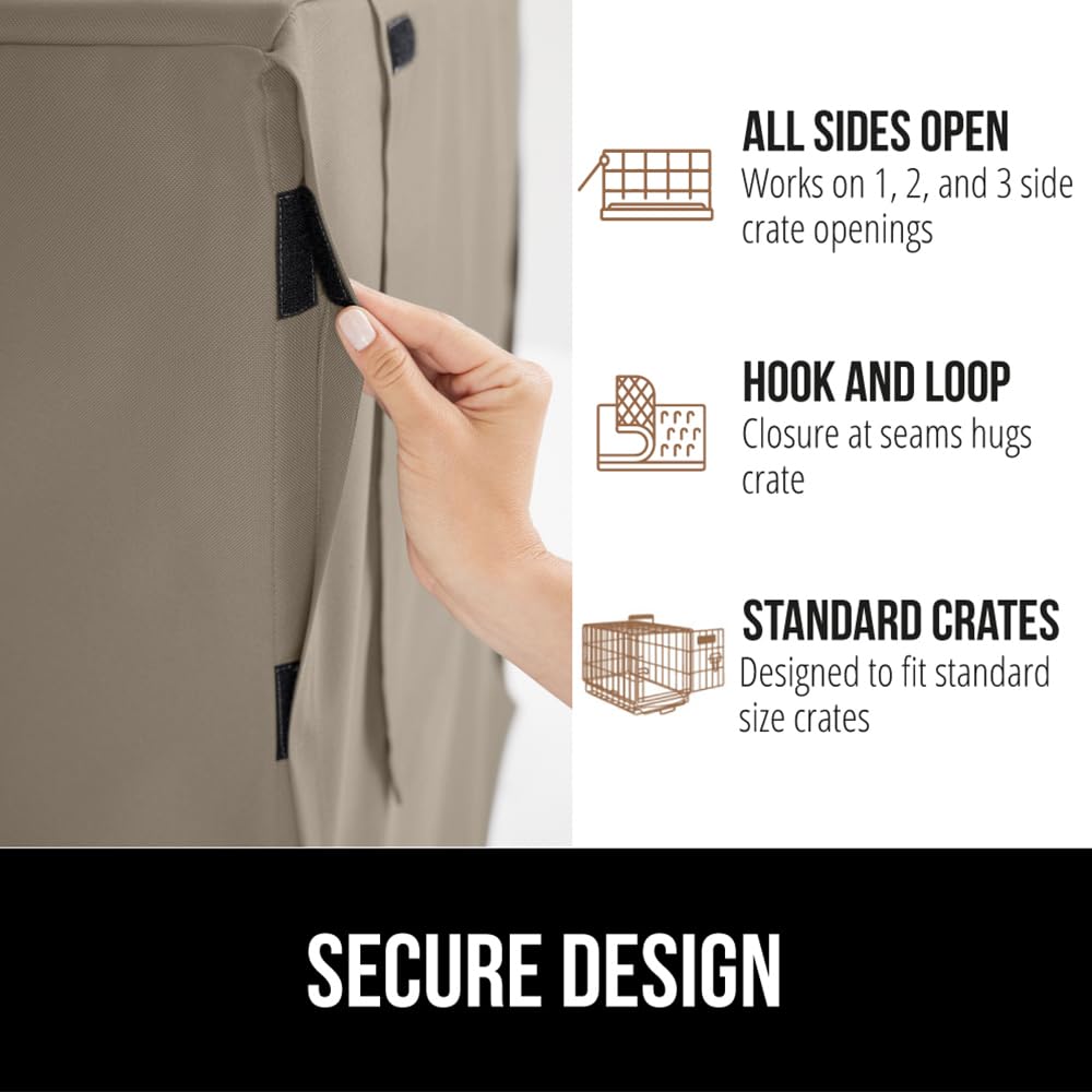 GORILLA GRIP crate cover open side flaps for multi-door crates.