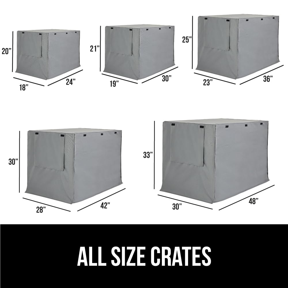 GORILLA GRIP crate cover side flaps rolled for multi-door crates