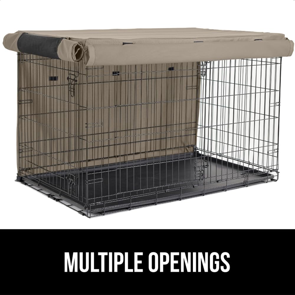GORILLA GRIP crate cover fabric close-up showing stain and tear resistance