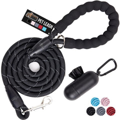 GORILLA GRIP Dog Leash with soft handle, comfortable grip for every walk.