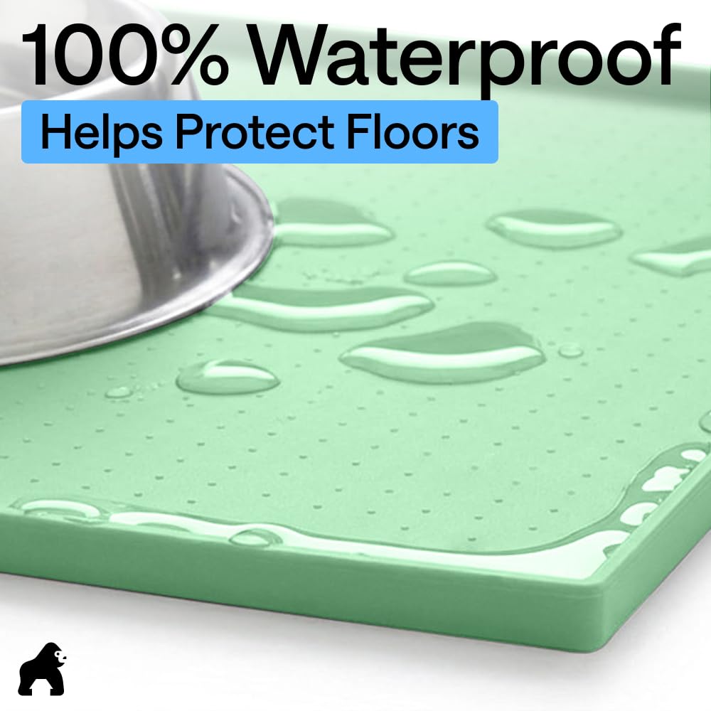 GORILLA GRIP durable silicone mat is food-grade safe for daily use.