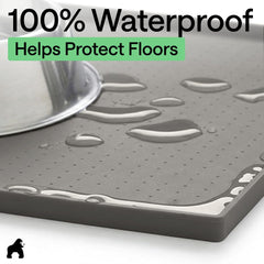 Gorilla Grip BPA-free durable silicone mat safe for dogs and cats.