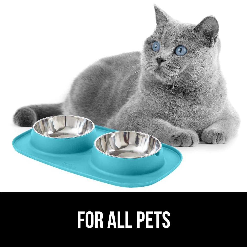 GORILLA GRIP finger-notch feature allows easy bowl removal.