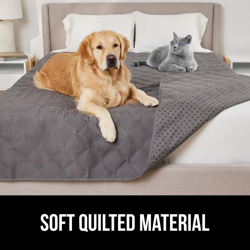 GORILLA GRIP folded blanket stored compactly when not in use