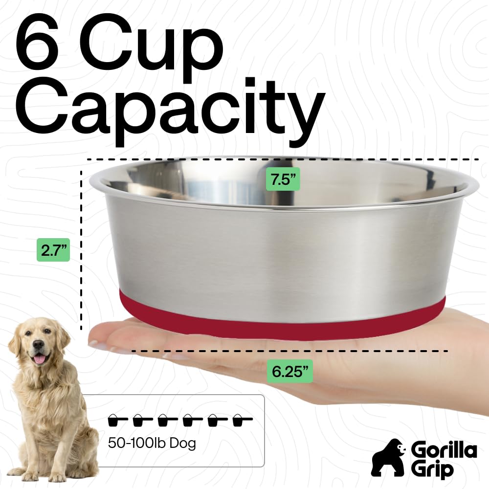 GORILLA GRIP food-and-water-set is ideal for meals and hydration.