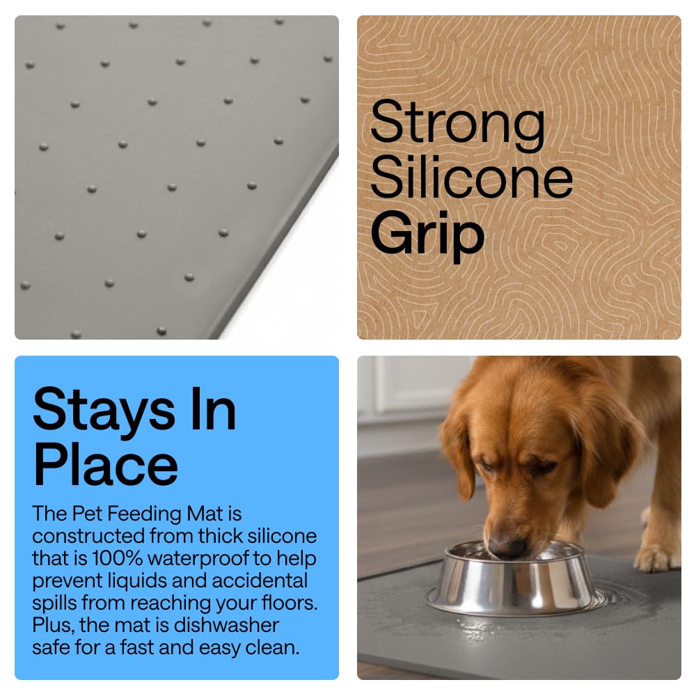 Gorilla Grip non-slip top keeps bowls steady