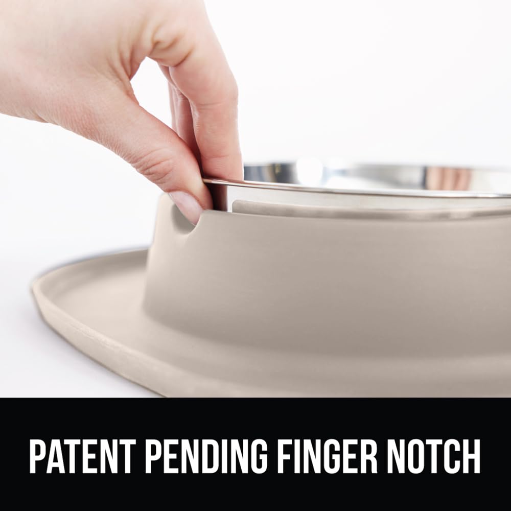 GORILLA GRIP patent-pending design offers durable, reliable feeding setup.