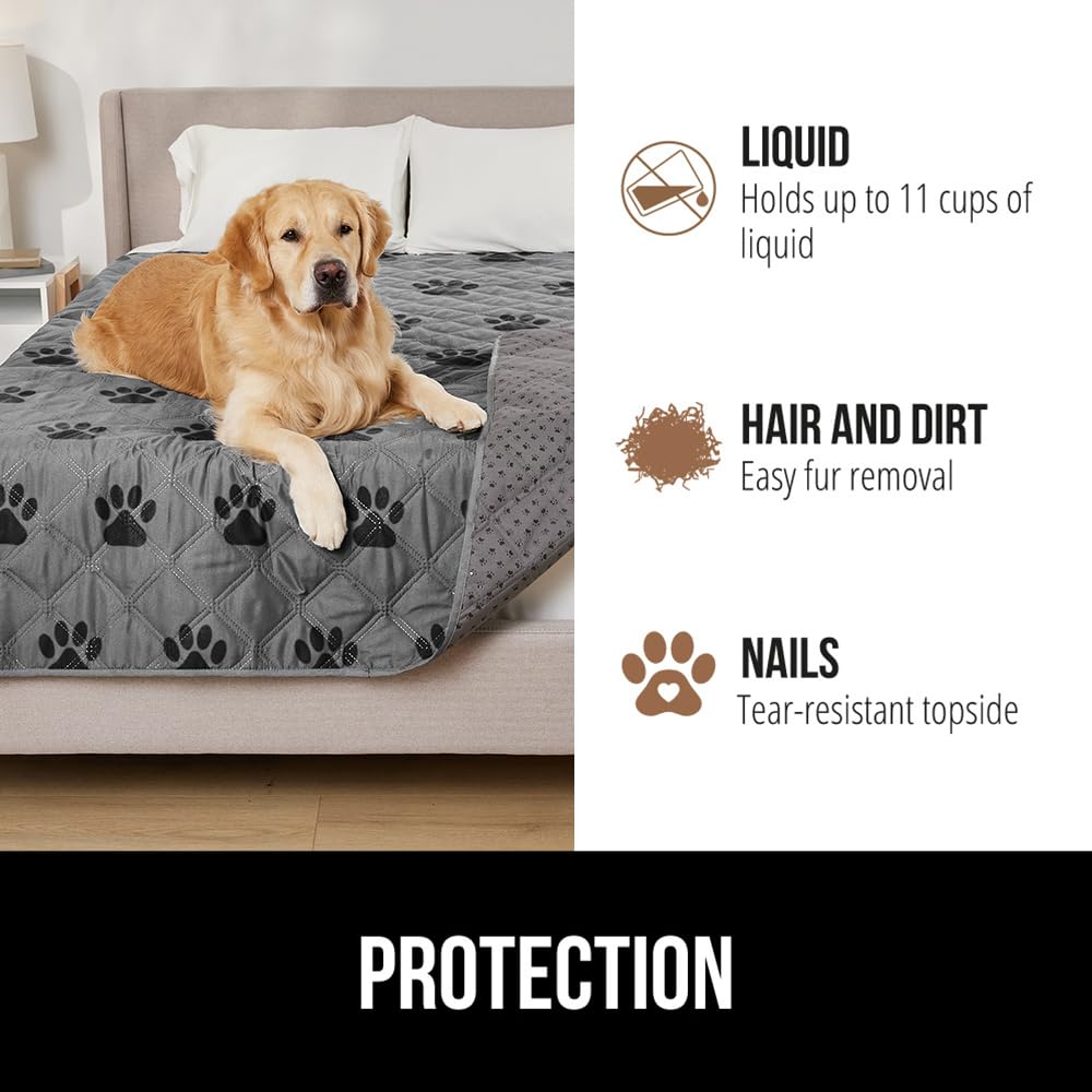 GORILLA GRIP protects furniture from fur and mess