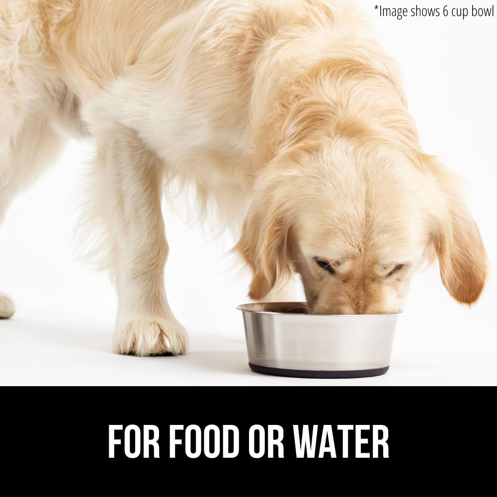 Gorilla Grip rust-resistant bowl designed for long-lasting pet feeding