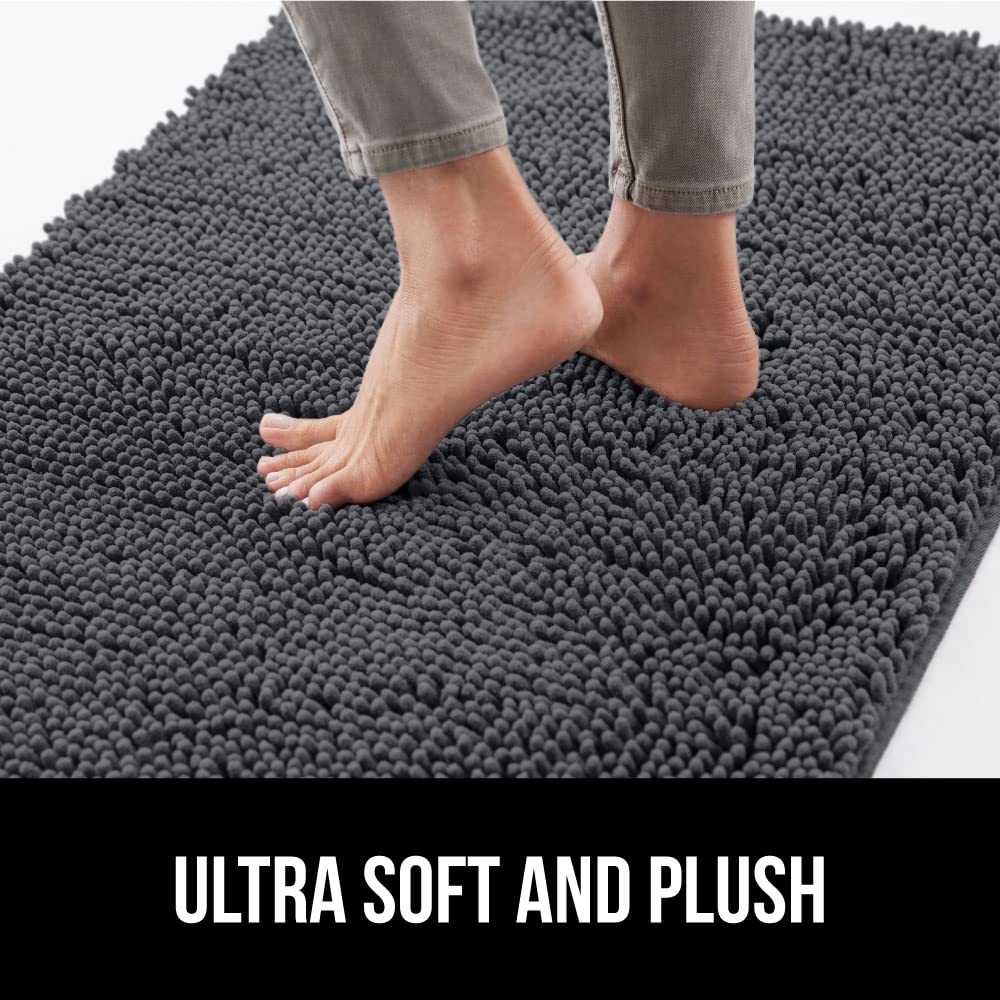 GORILLA GRIP SoakSTOPPER measures 30 by 20 inches for versatile spaces.