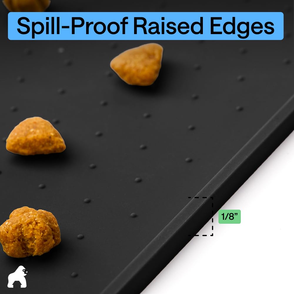 Gorilla Grip under cat fountains helps contain splashes.