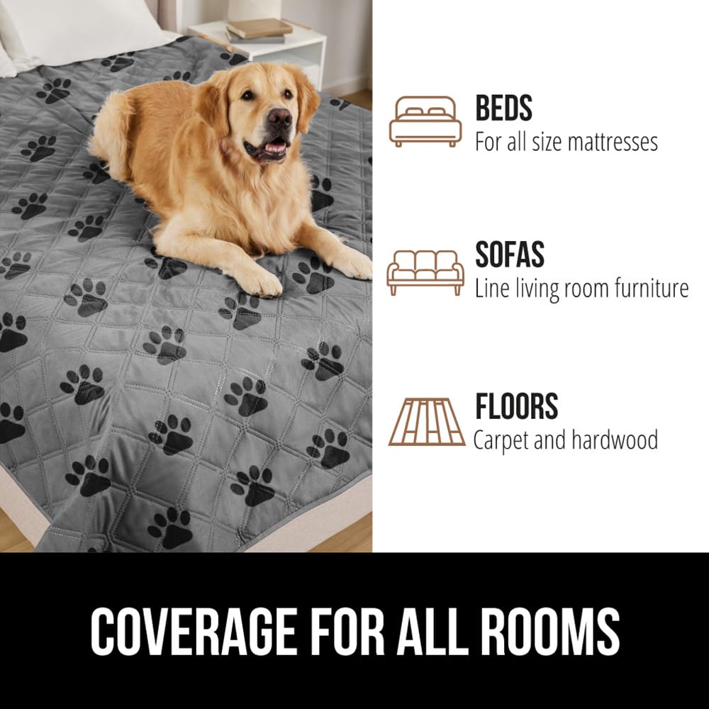 GORILLA GRIP waterproof dog blanket 82x82 tear-resistant top withstands energetic pets