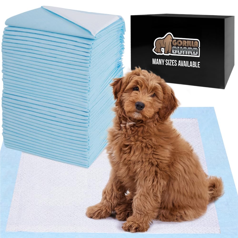 Gorilla Guard pads front view highlighting 5-layer protection for puppies.