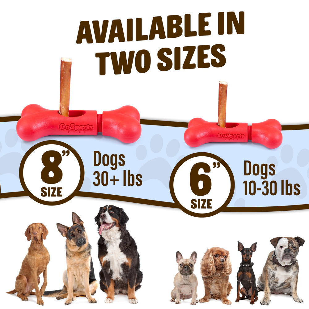 Compact 6-inch design suited for small dogs under 30 pounds.