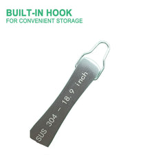 Gostur 18.9-inch straight-tip tweezers reach deep aquariums safely.