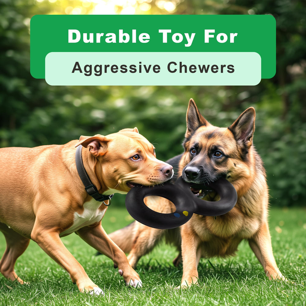 Goughnuts durable tug toy for pull games, engineered to withstand heavy chewers