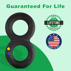 Goughnuts lifetime warranty toy, replacement if damaged, offering peace of mind