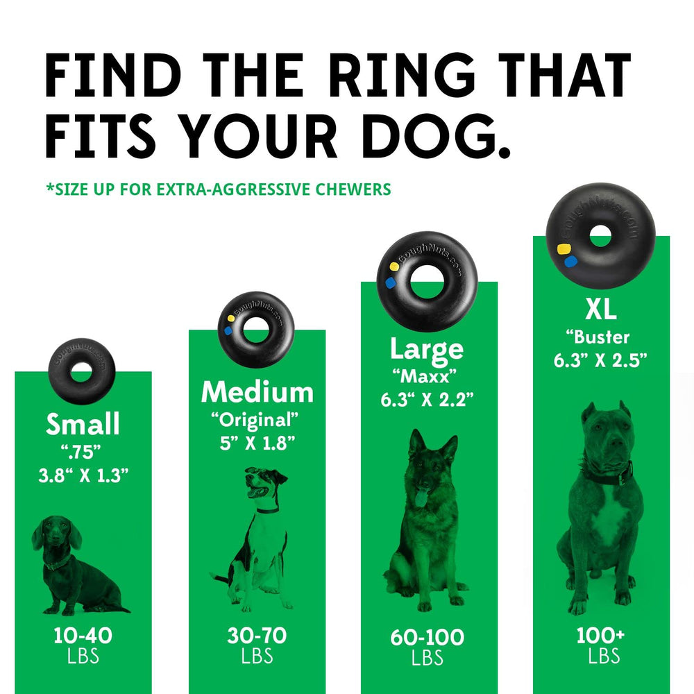 Goughnuts USA-made dog toy crafted by a family-owned company.