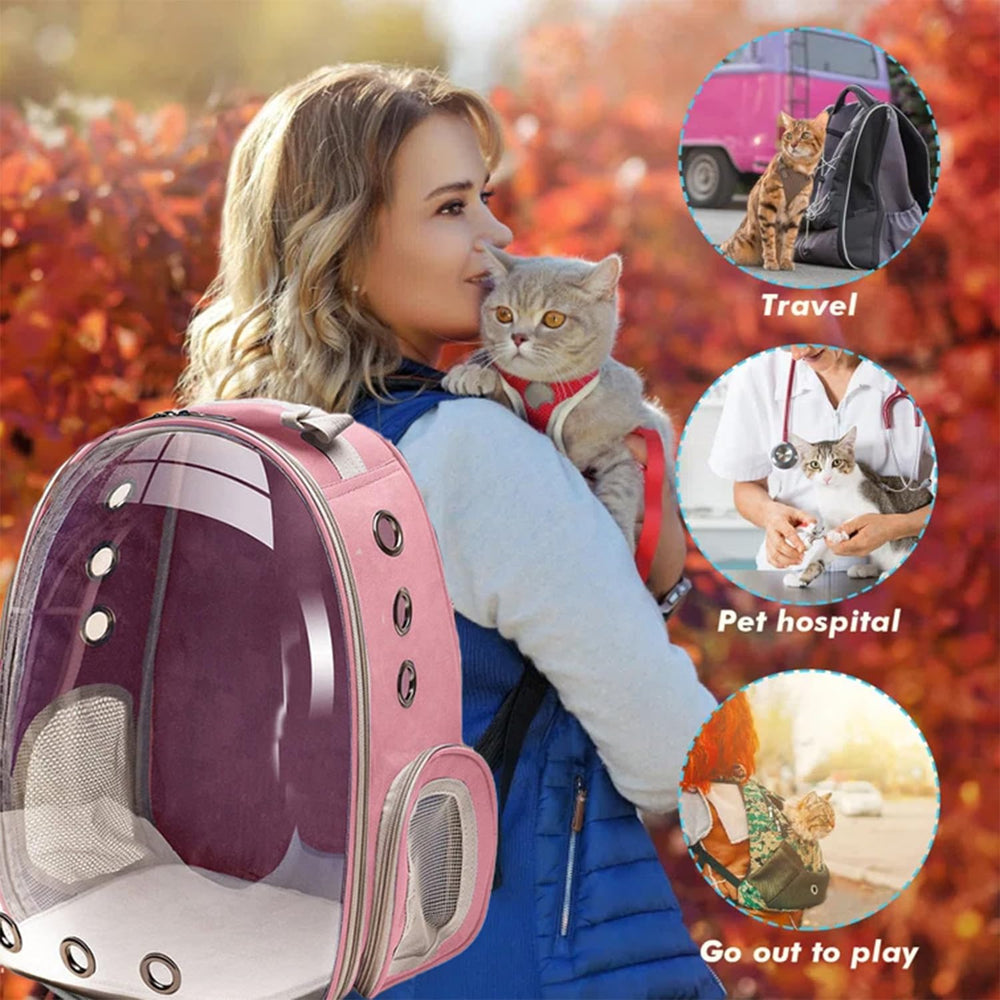Goxeon carrier's adjustable straps reduce back pressure for extended wear.
