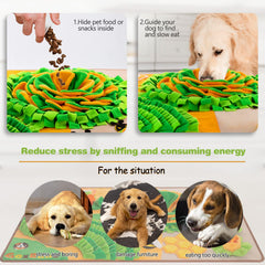 GoxRunx Snuffle Mat scented-foraging design encourages scent exploration and extended activity.