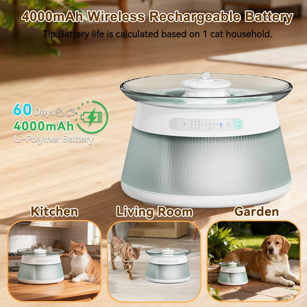 GOYJOY 60-day battery life enables wireless placement throughout the home