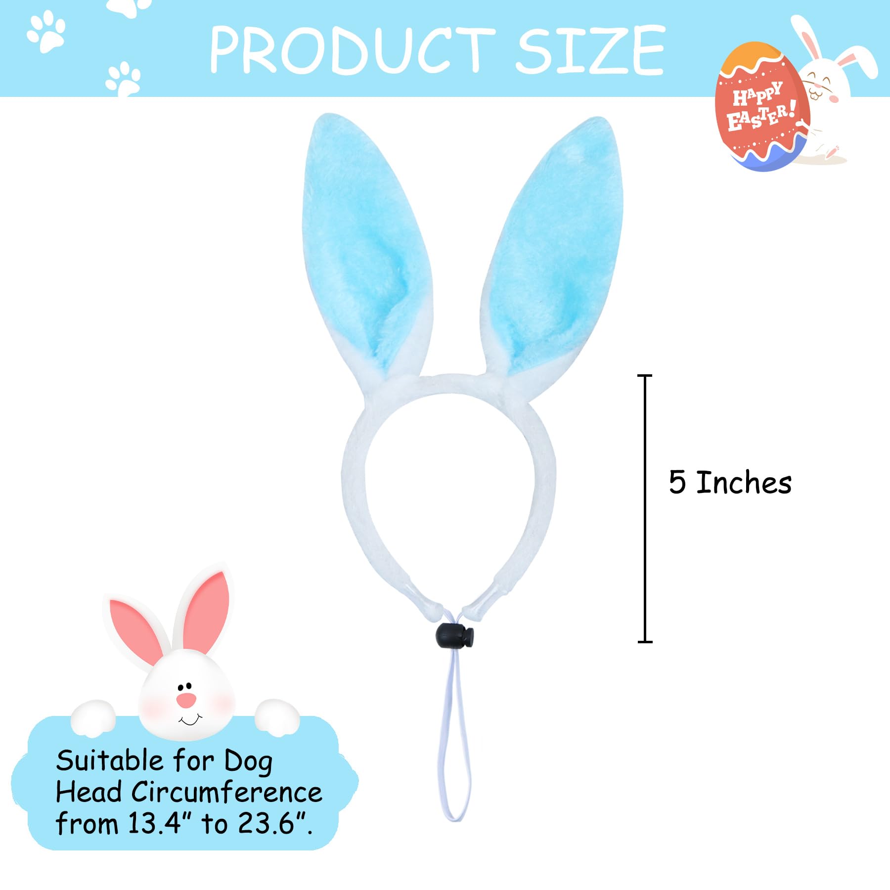 GOYOSWA Easter dog outfit carrot toy invites playful interaction