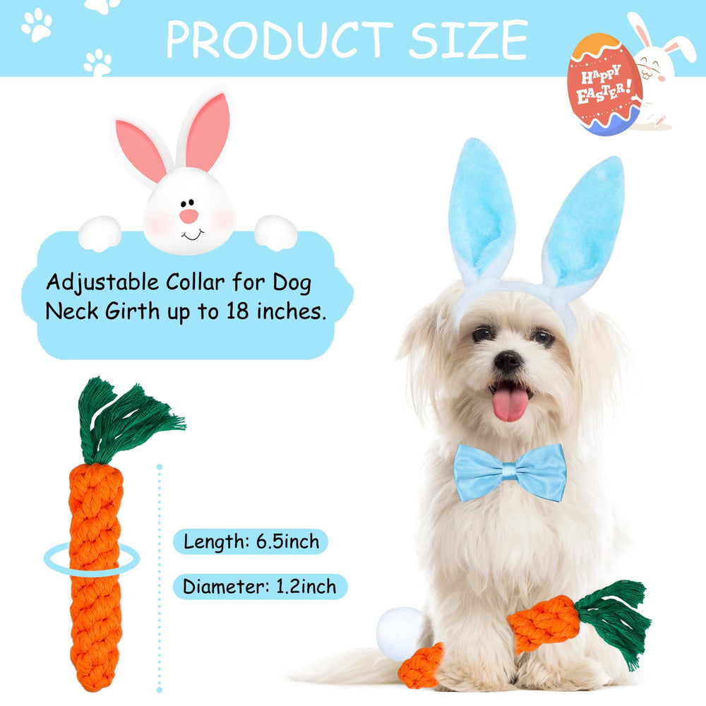 GOYOSWA Easter dog outfit tail provides bunny charm during moments
