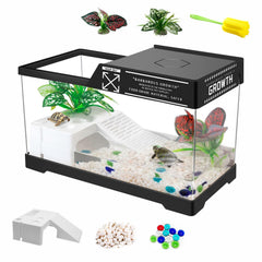 GOZILLA Aquatic Turtle Tank for clear viewing and sturdy, durable construction