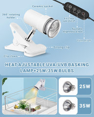 GOZILLA turtle tank filter 3.5W side view, keeps water clean for healthy aquatics.