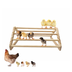GPGCGSGP Chick Perch wooden eco-friendly perch for safe baby chick play.