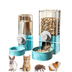 GPY automatic hanging feeder secured for easy pet meals.