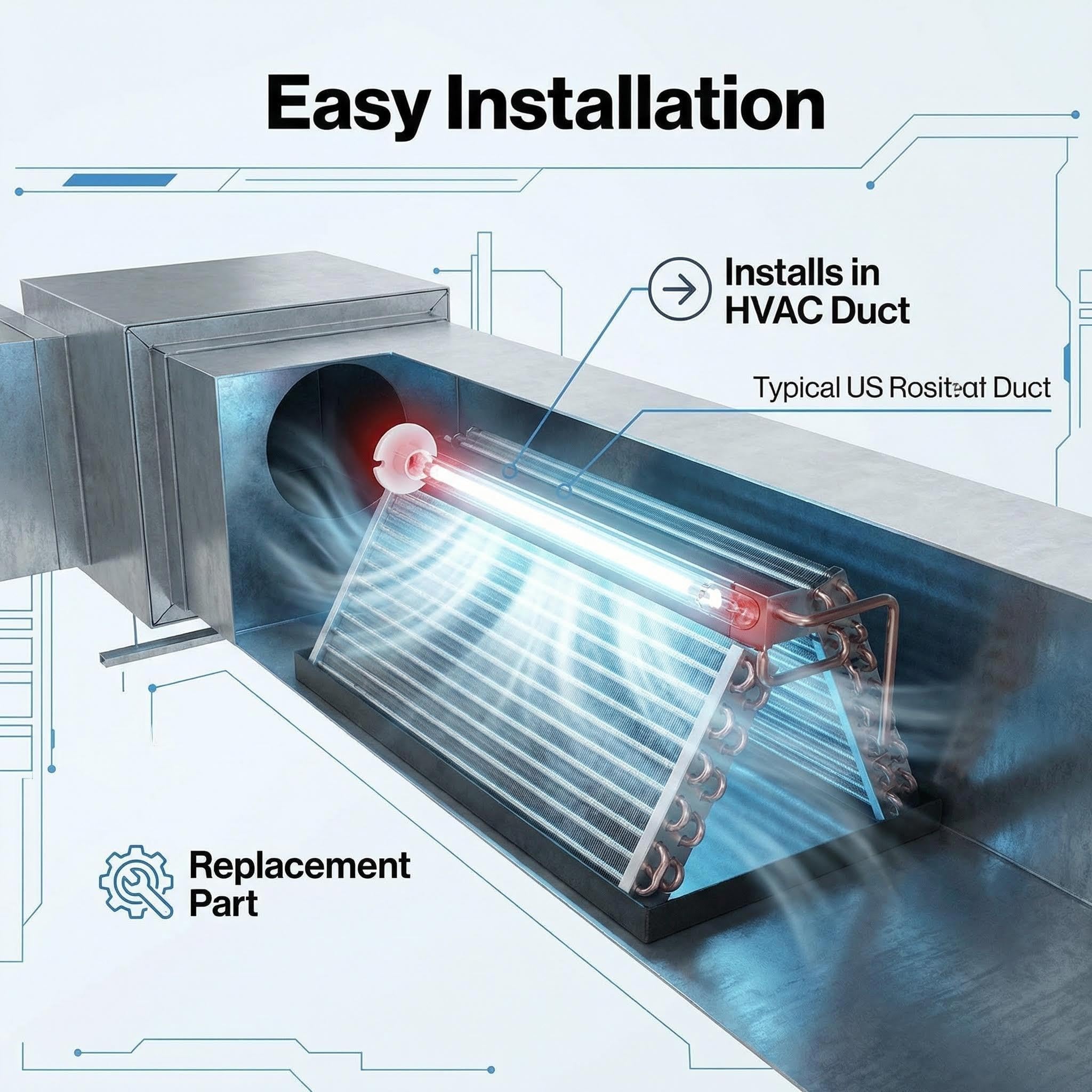 GQAQZQ three-step installation illustration for safe replacement.
