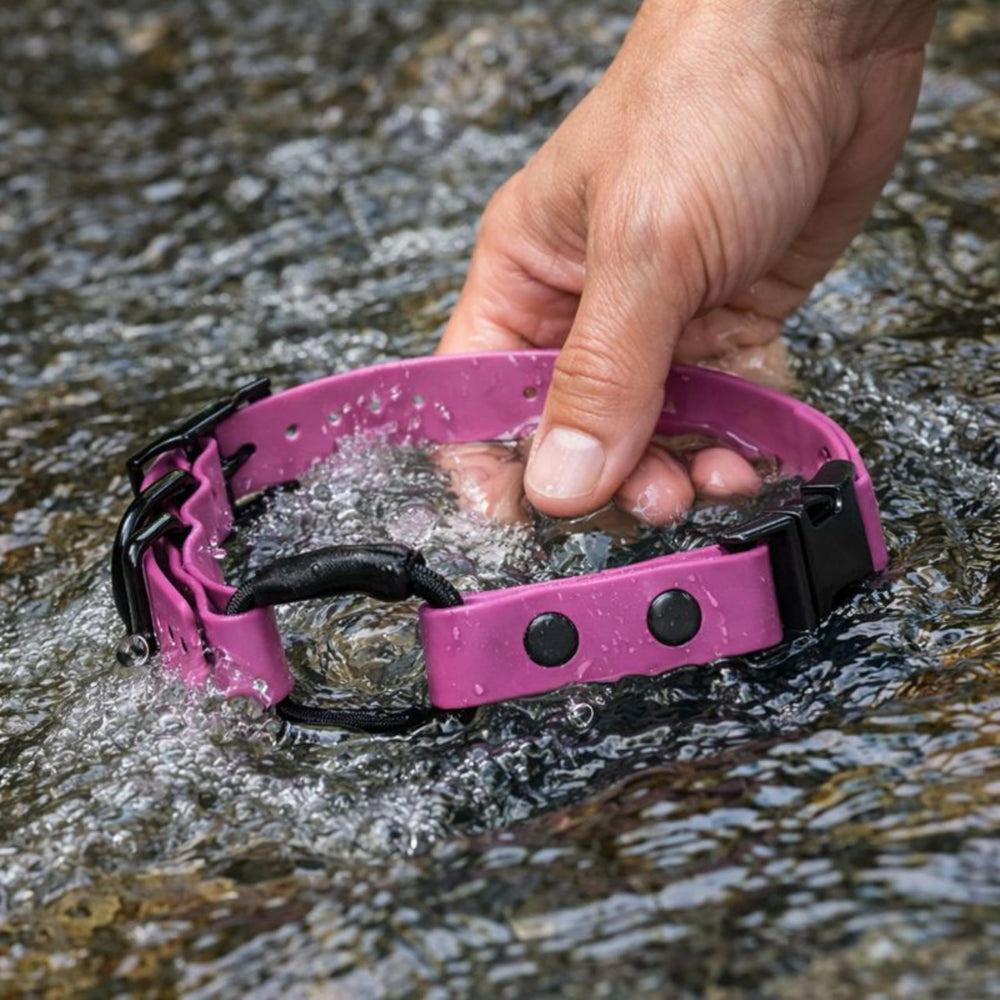 Gracie To The Rescue 14-22in neck collar in pink, versatile sizing