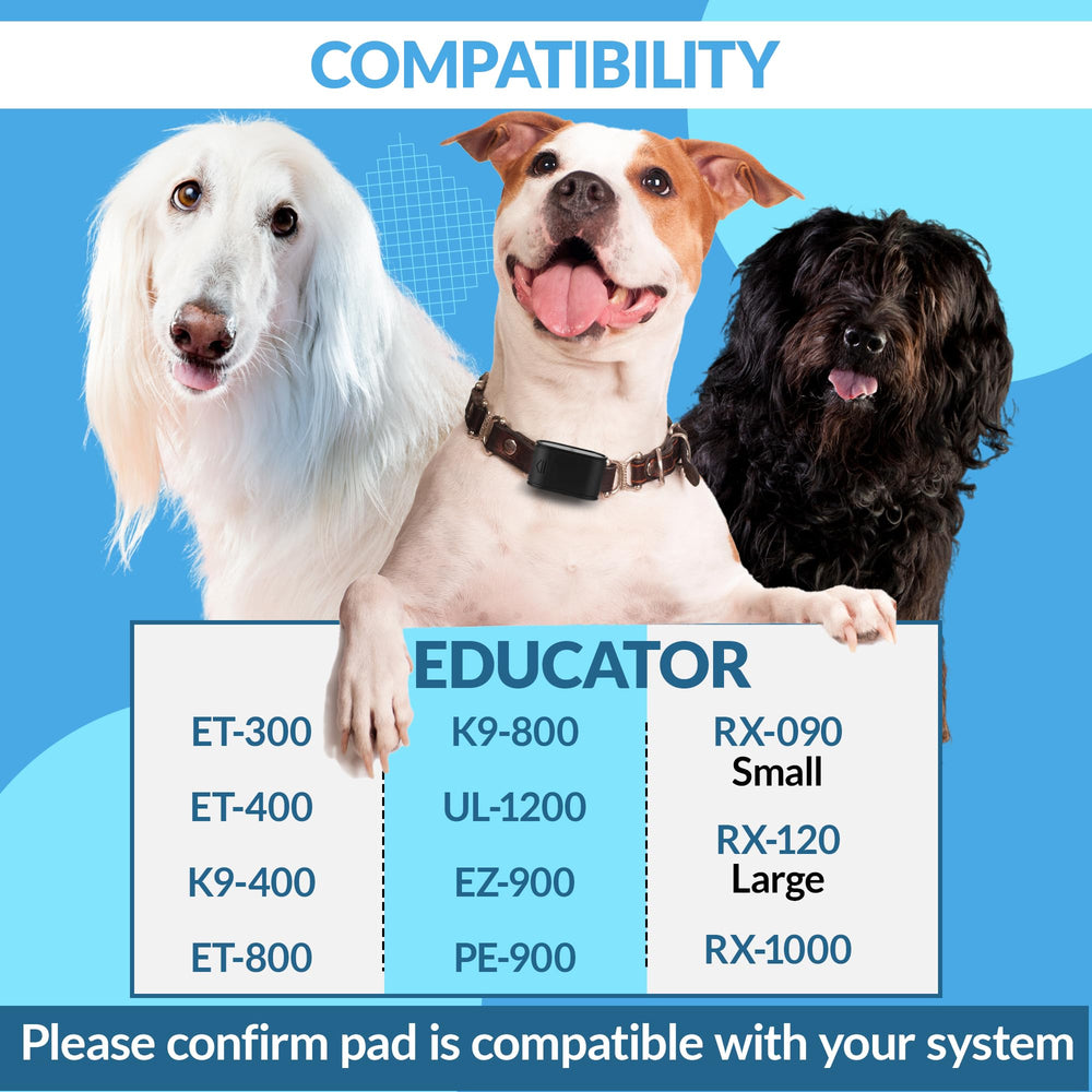 Gracie To The Rescue CPAD-011 works with multiple Educator collars and RX receivers.