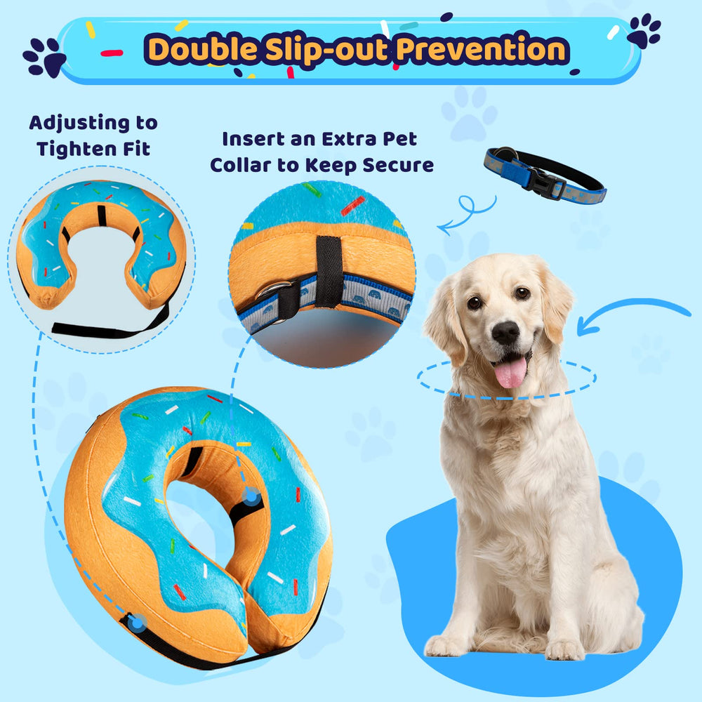 Grand Line collar features three inner straps for added stability.