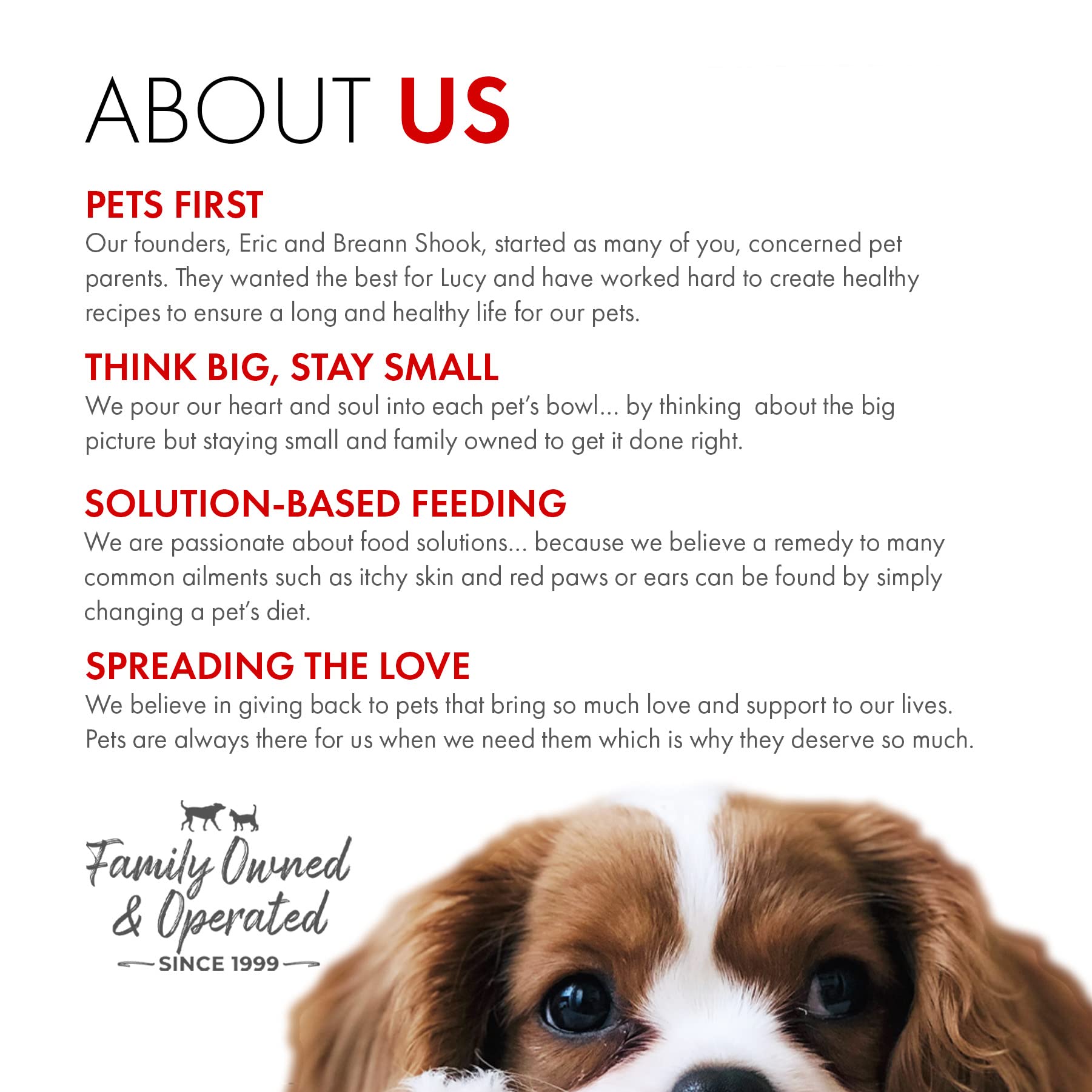 Grandma Lucy's Artisan Pork packaging demonstrates USA-made quality and trust.