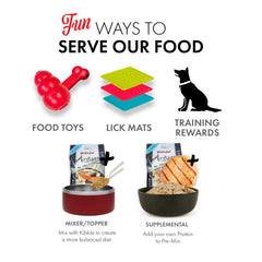 Grandma Lucy's Artisan Pre-Mix freeze-dried ingredients add aroma and texture to meals