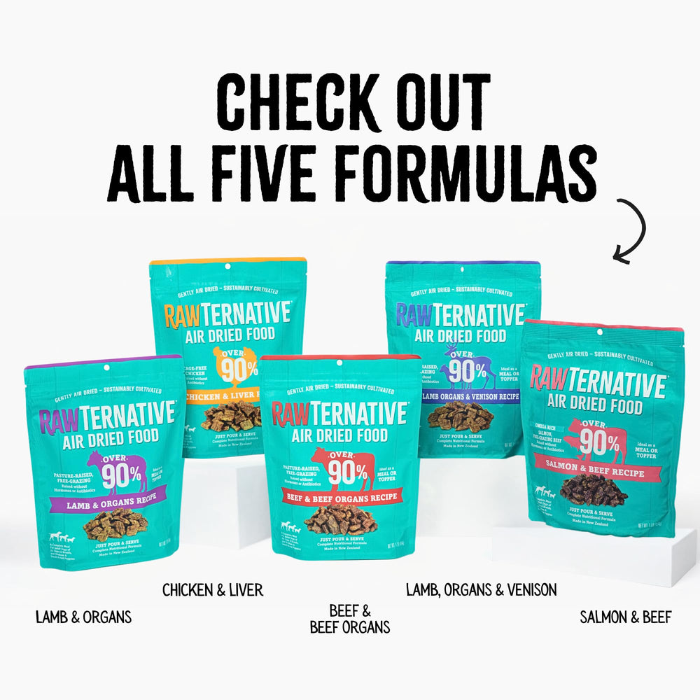 Grandma Mae's RawTernative completes meals or serves as a nutritious topper.