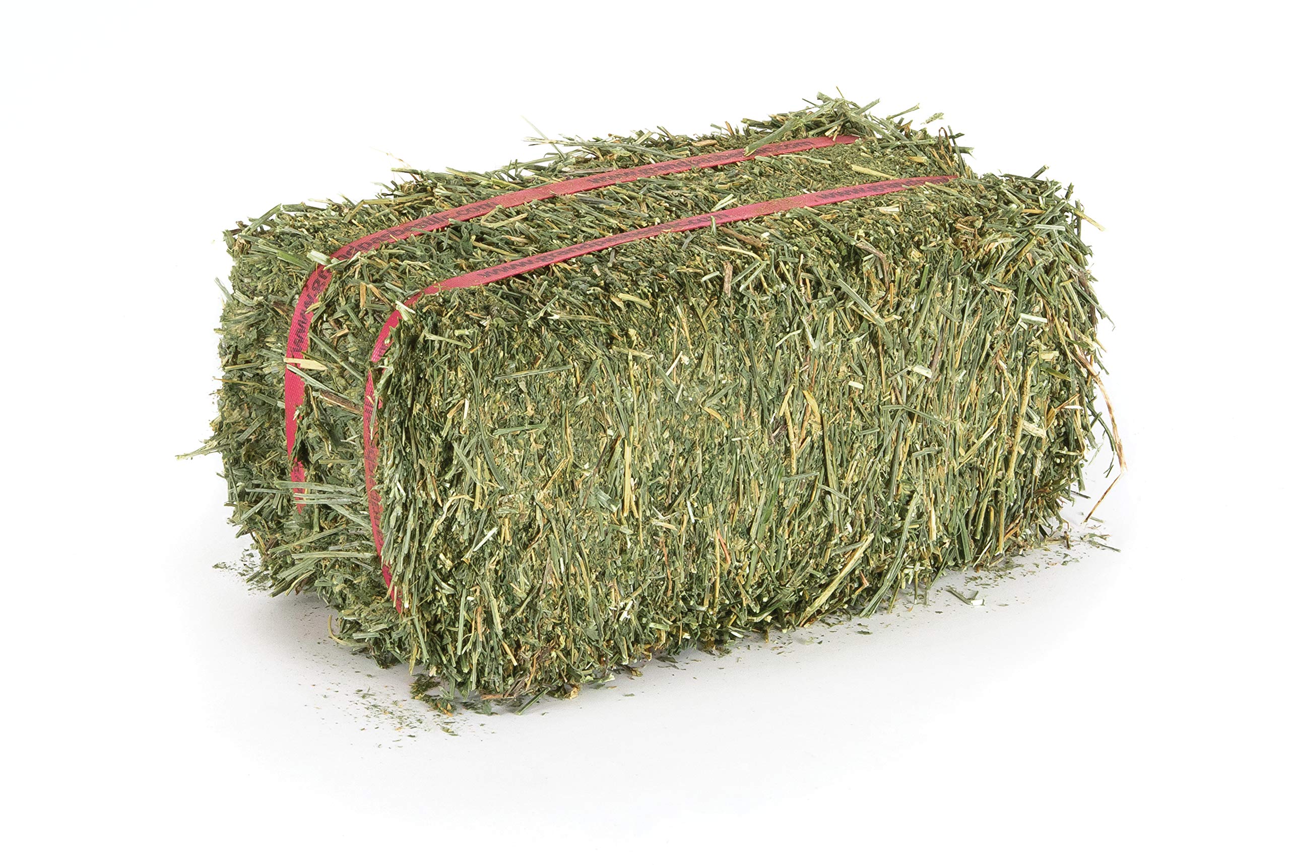 Grandpa's Best Alfalfa Hay serving image shows easy feeding for mealtime.