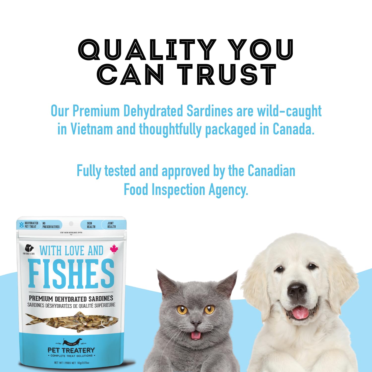 Portion-friendly guidance helps pet parents portion treats responsibly.