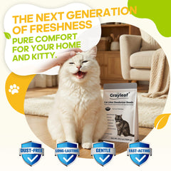 Grayleaf honeysuckle extract formula offers gentle, baking soda-free odor management.